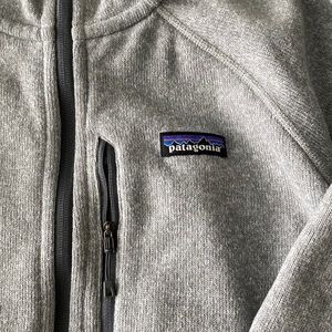 Barely worn hooded Patagonia zip up jacket